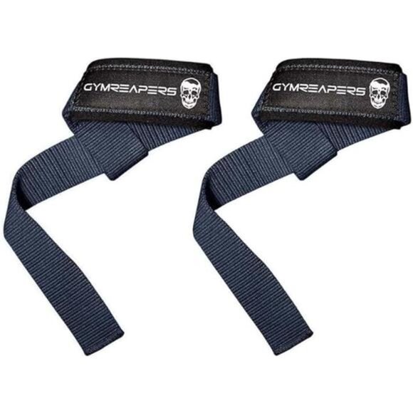 Lifting Wrist Straps - Padded Neoprene with 18 inch Cotton - Picture 5 of 5